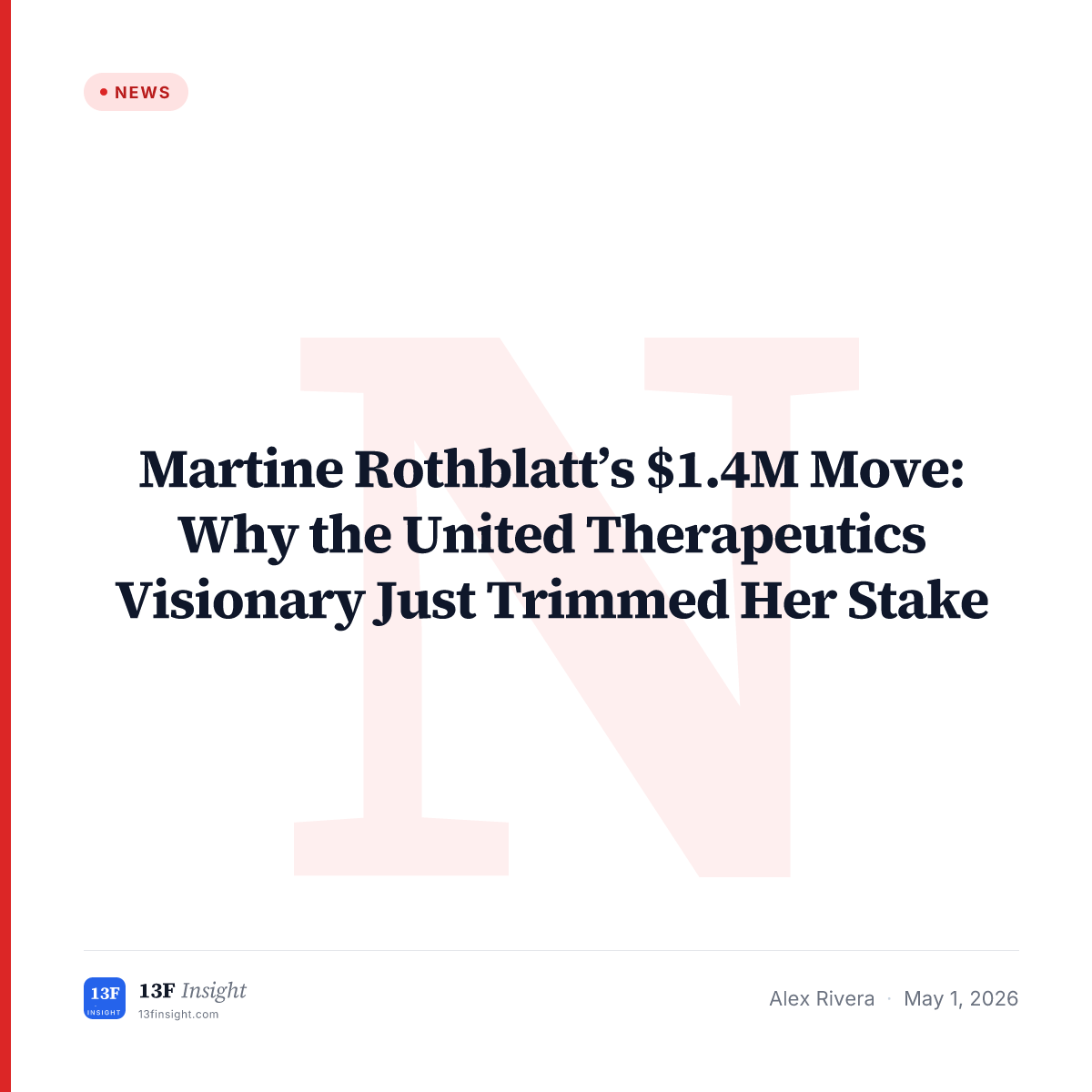 Martine Rothblatt’s $1.4M Move: Why the United Therapeutics Visionary ...