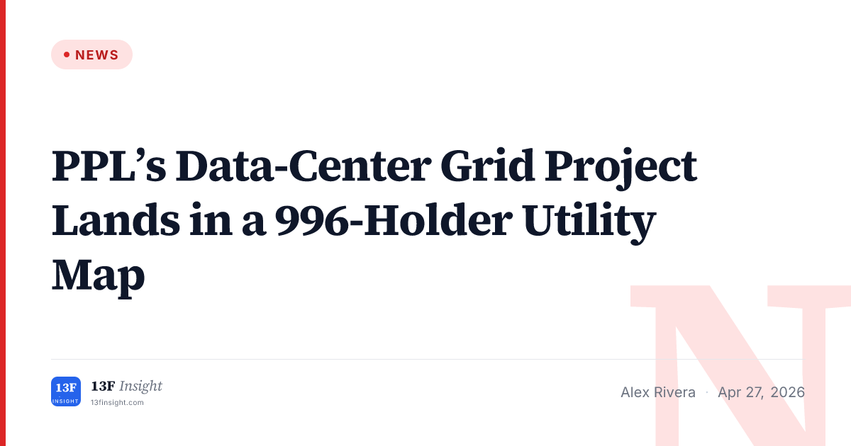 PPL Data-Center Grid Project Ownership Map | 13F Insight