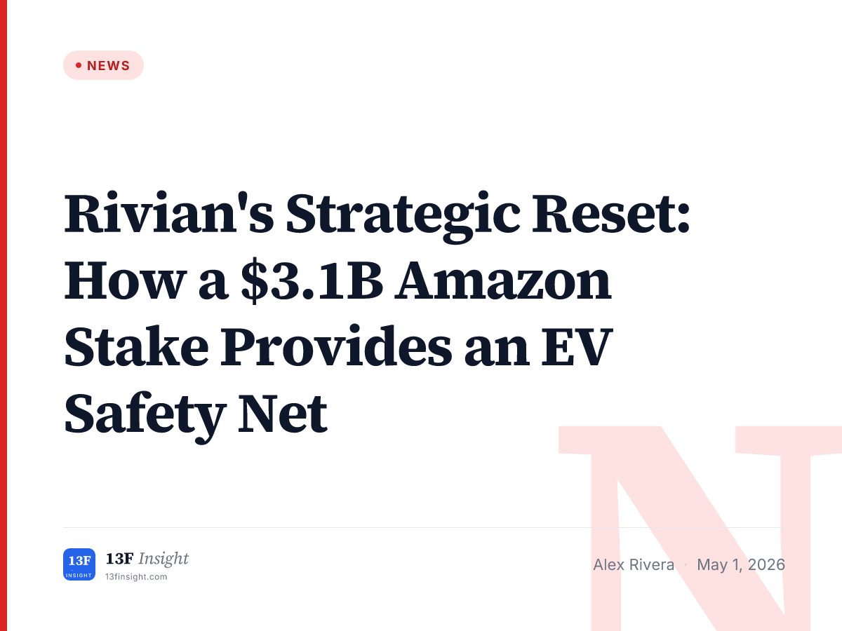Rivian (RIVN) Strategy Shift & Amazon Ownership Analysis